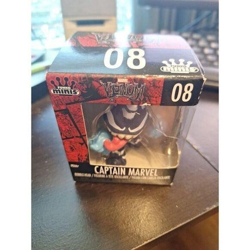Funko Pop! Minis Marvel Venom Captain Marvel #08 – Vinyl Figure Collectible